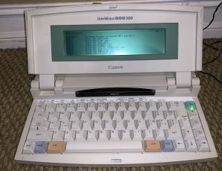 Rare Vintage Cannon Starwriter Jet 300 Word Processor With Plug