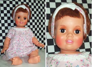 24 " Vintage 1972 - 1973 Ideal Crissy Baby Doll With Growing Hair