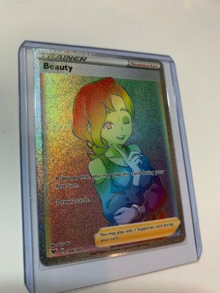 Pokemon TCG Beauty Full Art Rainbow Secret Rare Vivid Voltage 194/185 NM/Mint 2