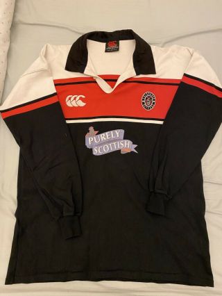 Edinburgh Reivers Canterbury Rugby Shirt Size Xxl,  Vgc Rare