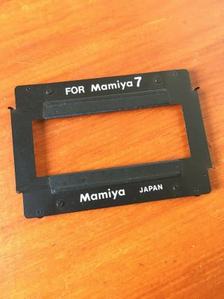 Rare Mamiya 35mm Panoramic Adapter Kit for Mamiya 7 & 7II 3