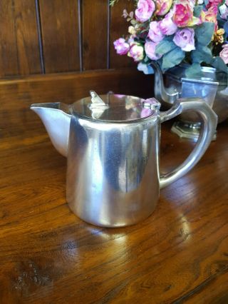 Vintage Silver Plated 2 Pint Teapot By Mappin & Webb