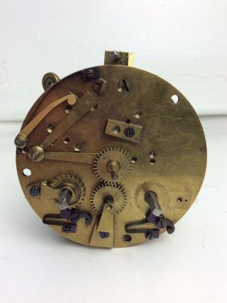 Antique French Japy Freres Mantel Clock Movement