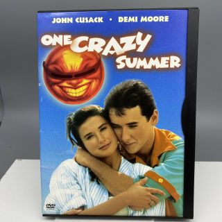 Rare & Oop One Crazy Summer Dvd John Cusack Demi Moore 1986 (2003 Disc) Wow