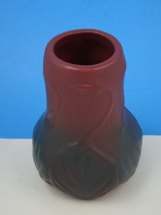 Antique Van Briggle Art Pottery Mulberry Onion Bulb Vase