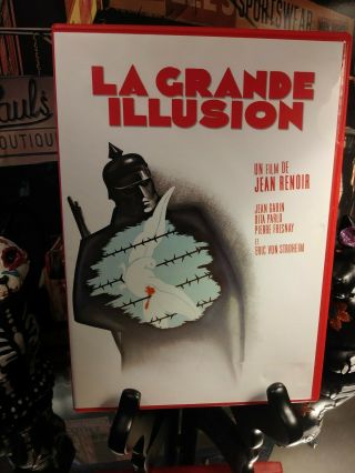 La Grande Illusion Dvd (grand Illusion) - 1937 - Rare Artwork - Jean Renoir Reg1