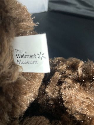 RARE “Walmart Museum” Dark Brown Teddy Bear 22 