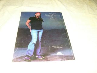 Willie Nelson Stardust & Somewhere Over The Rainbow Song Book VERY RARE. 2