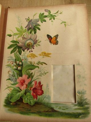Antique Victorian / Edwardian Photo Album.  Distressed.  Great project 3