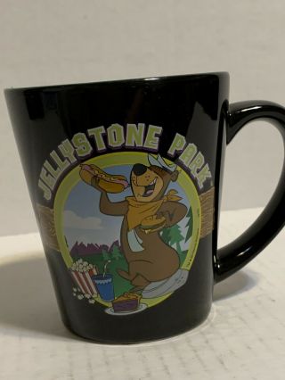 Vintage Yogi Bear Jellystone Park Coffee Mug Hanna Barbera Collectible Rare 80s