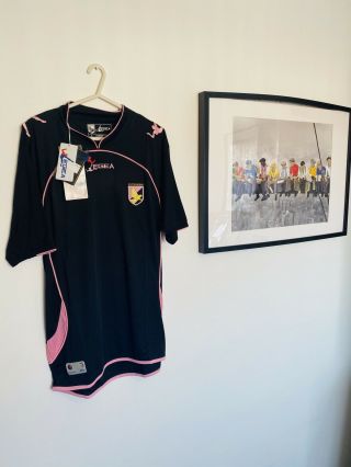 Palermo 2010 - 11 Third Football Shirt Size Large With Tags In Bag Rare