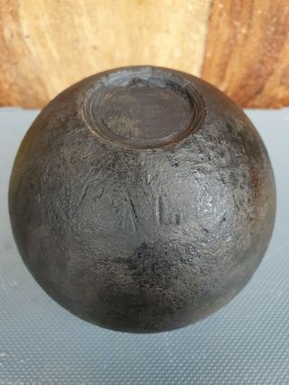 Rare 19th Century 9pdr Hollow Ball