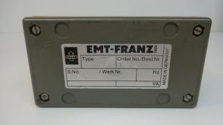 Rare EMT STX 20 Stereo Moving Coil Step up Transformer - XSD 15 2