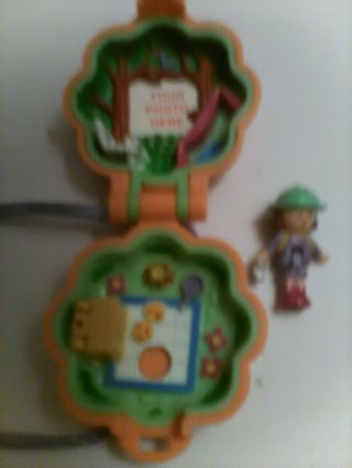 Polly Pocket Camp Days Locket Kraft Macaroni and Cheese 1991 RARE 100 complete 3