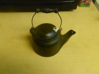 Wagner Ware Salesmans Sample Cast Iron Kettle Sidney O Marked B Rare