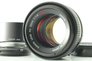 Rare " O " {exc,  } Canon Fd 55mm F/1.  2 S.  S.  C.  Ssc Mf Lens Fd Mount Japan 8962p