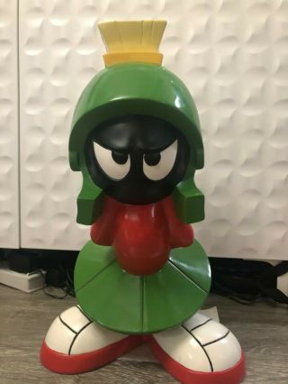 Vintage 1997 Looney Tunes Marvin The Martian 20 Inch Statue Rare