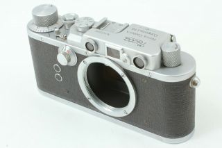 NEAR Rare Nicca Rangefinder 35mm Film Camera w/ Nikkor H.  C 50mm Lens JAPAN 2