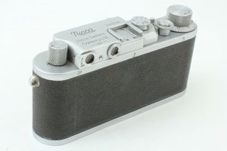 NEAR Rare Nicca Rangefinder 35mm Film Camera w/ Nikkor H.  C 50mm Lens JAPAN 6