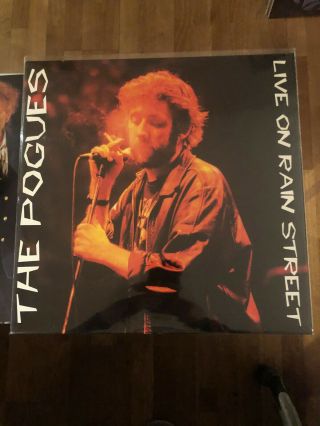 The Pogues - Live On Rain Street (rare Vinyl Lp 