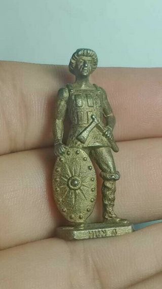 Extremely Rare Ancient Brass Bronze Roman Style Military Worrior Statue
