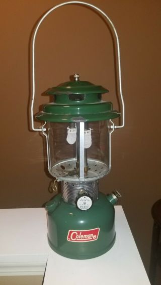 Coleman Double - Mantle Lantern Model 220f Dated 5 71