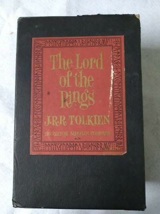 Vintage The Lord Of The Rings Trilogy Books 2nd Edition Rare 1965 Set