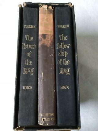 Vintage The Lord Of The Rings Trilogy Books 2nd Edition Rare 1965 Set 2