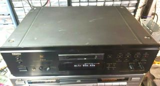 Rare Black Denon Dmd - 1000 Md Player High End Audio Player Minidisc Mini Disc