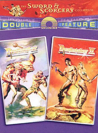 Double Feature - Rick Hill In " Deathstalker And Deathstalker Ii " Dvd Rare