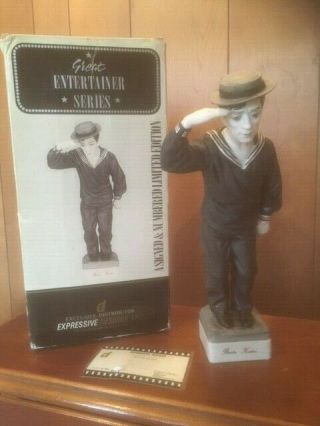 Buster Keaton Statue / Figure - Great Entertainer Series/expressive Designs - Rare