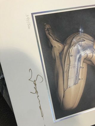 Hajime Sorayama - Moira Signed Lithograph,  Book - Rare,  Vintage,  Limited Ed. 4