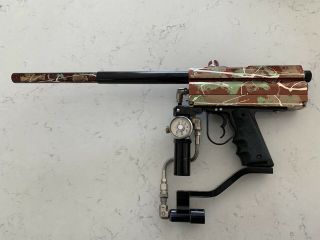 Vintage 1990s Smart Parts Shocker Paintball Gun Rare Camo Splash Special Order