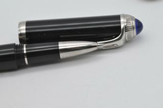 Lovely Rare Cartier Roadster Black & Silver Trim Rollerball Pen G111369