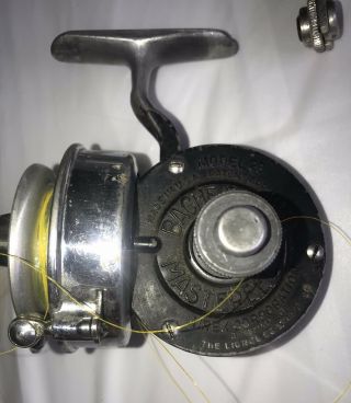 Airex Bache Brown Mastereel Model 2b Spinning Reel Fishing & Papers