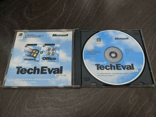 Ultra Rare: Microsoft Windows 95 And Office Techeval Seminar Cd (not Beta)