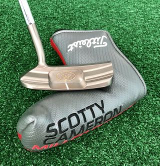 Rare Titleist Scotty Cameron Handcrafted 2006 Special Event Putter 35 " Rh,  Hc