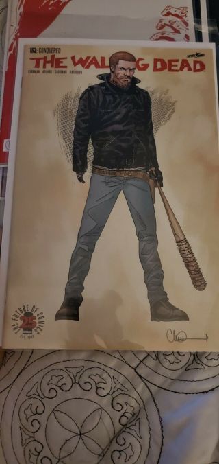 The Walking Dead 163 Rare Variant Cover (limited 1 For 200)