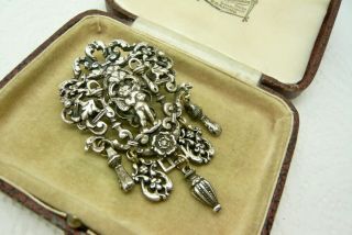 Vintage Jewellery Miracle Creation Cherub Putti Brooch Pin