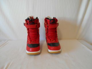 Mens - Rare - Nike Zoom Force 1 - Snowboard Boots (us - 10) (eu - 44) Red