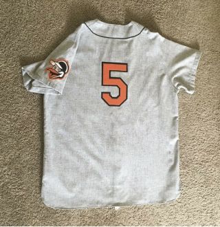 Brooks Robinson 1966 Baltimore Orioles Mitchell and Ness Road jersey XL Rare 3