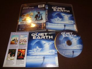 The Quiet Earth (blu - Ray Film Movement Us Region) Ultra Rare Oop Sci - Fi Movie