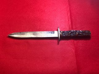 Rare Civil War Era Manhattan Cutlery Co.  Stag Handle Bowie Knife (circa 1860’s)