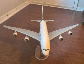 Pacmin Airbus A380 1/100 Large Model Airplane - Very Rare Retail 650.  00 4