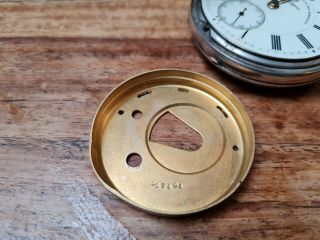 Rare Heavy Silver Pocket Watch John Forrest Chronometer Maker to Admiralty 3