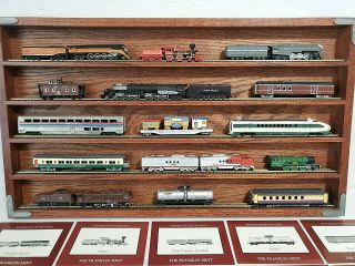 Monarhs Of The Railroad Franklin Limited Edition Trains,  Locomotives,  Rare