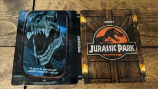 Jurassic Park 3d In Rare Steelbook - Blu - Ray - Pre - Owned