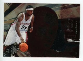 2004 - 05 Upper Deck Spx Lebron James Rare 2nd Year Foil Base Card 13 Cavaliers