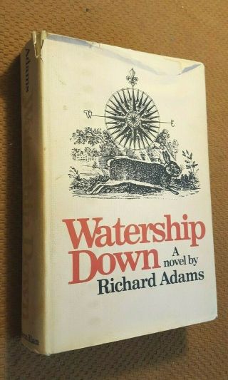 Watership Down By Richard Adams (1974,  Hardcover W/dj) Rare