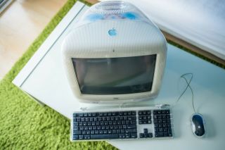 RARE VINTAGE Apple iMac G3 Special Edition Flower Power Keyboard Mouse 2